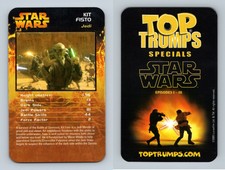 Kit Fisto - Star Wars Episodes I-III 2005 Top Trumps Specials Card