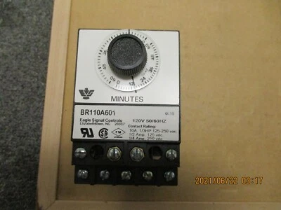 NEW DANAHER (EAGLE SIGNAL) BR110A601,  0-60 MIN TIMER. Foto 1 de 3