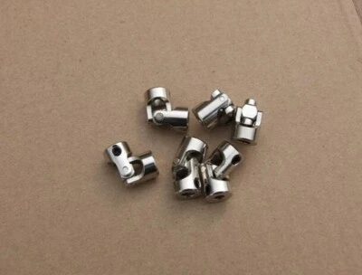 Universal Joint Coupling Motor Shaft Coupler Boat Car Connector 2/3/4/5/6/8/10mm - Image 1 of 3