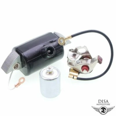 SET Zündspule Unterbrecher Zündkontakt Kondensator für Bosch Zündung - Bild 1 von 4