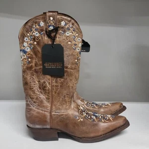 Shyanne Analise Western Boot Taupe Women's Size 7.5M - Picture 1 of 10
