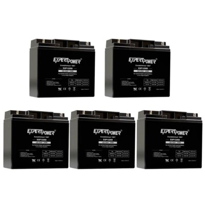 5 packs of 6_DZM-20 Replacement SLA AGM Rechargeable Batteries - Image 1 of 4