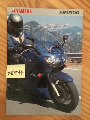 Yamaha FJR1300 FJR 1300 1300FJR Catálogo Moto Folleto Publicidad Folleto - Imagen 1 de 4