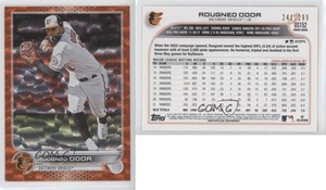 2022 Topps Update Orange Foil /299 Rougned Odor #US152