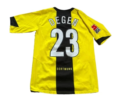 Borussia Dortmund BVB Trikot Gr. 158/170 (XL) Kinder Nike 2005/2006 Eon Degen - Bild 1 von 4