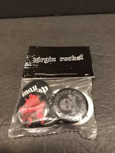 Virgin Rocks! Promo Button Paket ungeöffnet Iggy Pop NERD BRMC Thrills - Bild 1 von 6