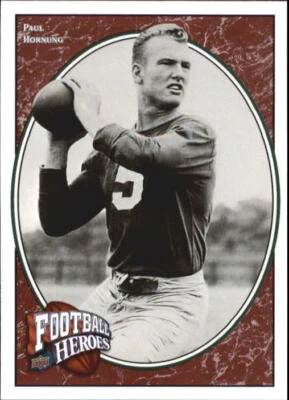 2008 Upper Deck Heroes #223 Paul Hornung - Image 1 of 2