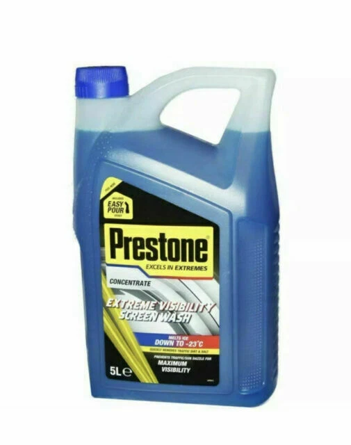 Prestone Extreme Visibility 5 L Car Screen Wash Concentrate