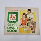 S & H Green Stamps Quick Saver Book 