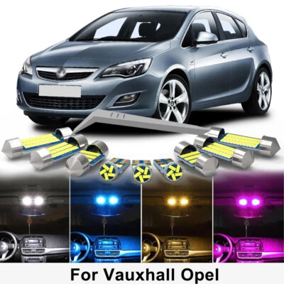 LED Interior Light Bulb For Vauxhall Opel Karl Astra Vectra Corsa Insignia Agila - Image 1 of 4