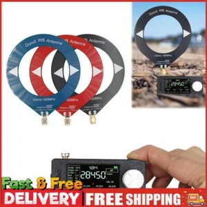 10kHz-180MHz Mini Circle Antenna MW SW Looping Antenna Donut WB Antenna - Zdjęcie 1 z 21