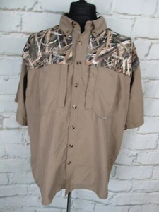 Drake Wasservogel Mooseiche Schattengras Klingen Jagd Tarnshirt XL - Bild 1 von 14