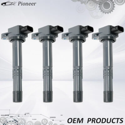 4PCS OEM Ignition Coil For Honda CR-V Civic Element Acura CSX 2002-11 2.4L UF311 Foto 1 de 4