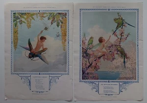 1927 Hadas Niños Bichos Arte Arthur H Buckland 1 Doble Cara Páginas 4 Imágenes - Imagen 1 de 12
