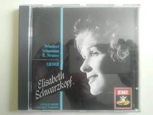 Schwarzkopf sings Schubert Schumann R Strauss Gerald Moore piano EMI 763 656 CD - Picture 1 of 2
