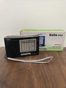 Kaito USA WRX911 AM/FM SW Shortwave Portable Multiband Radio Receiver
