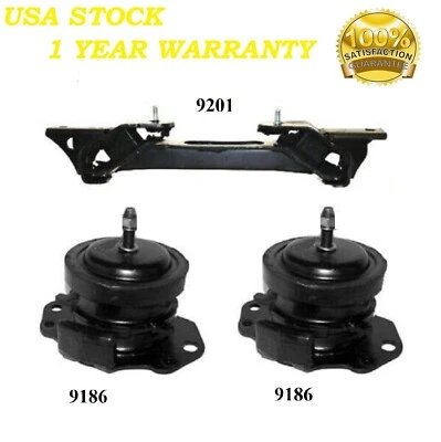 3PÇS MOTOR & TRANS MOUNT FIT 2001-2002 Mitsubishi Montero 3.5L - Imagem 1 de 4