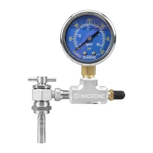 CNC 600PSI High Accuracy Nitrogen Filling Tool Kit For Schrader Valve Shock - Picture 1 of 9
