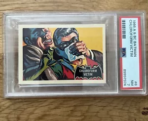 1966 A&BC Batman Black Bat Batman #6 PSA 7 Chloroform Victim! - Picture 1 of 5