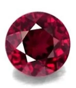 1.75mm ROUND NATURAL RED RUBY GEM GEMSTONE - Picture 1 of 1
