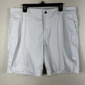 Nike Shorts Herren 38 weiß Chino vorne flach Dri Fit Tour Performance Golf Stretch - Bild 1 von 6
