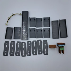 Micro Machines Replacement Track Parts Lot Ramps Connectors Etc - Picture 1 of 7