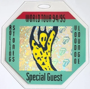 ROLLING STONES - PASE BACKSTAGE LAMINADO - SPIN DOCTORS - NUMERADO - 1994/1995 - Imagen 1 de 6