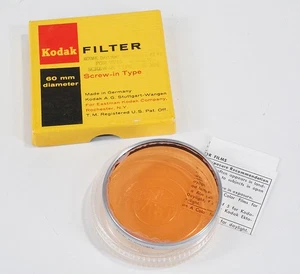 KODAK FILTER, 60MM THREAD DAYLIGHT (WARMING) BOXED (SEPARATION)/225580 - Picture 1 of 1