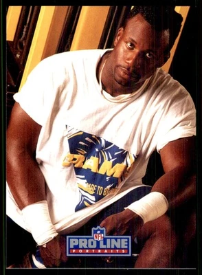 1991 Pro Line Portraits Marcus Dupree Los Angeles Rams #263 - Image 1 of 2