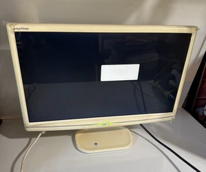 eMachines E202H 20" LCD Monitor 1600x900 VGA DVI-D Tested Working Retro Display - Picture 1 of 10