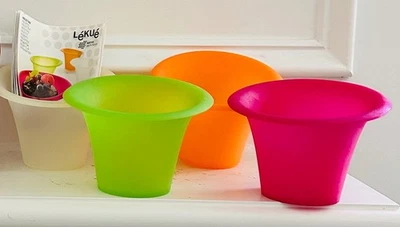 Lékué Minute-Cake Set Of 4 Cake Molds Cups 100% Silicone Instructions & Recipes - Image 1 of 4