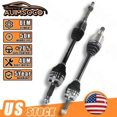 Conjunto completo de eje de eje delantero CV para Toyota Camry 2012 2013 2014-2017 2 piezas Foto 1 de 4