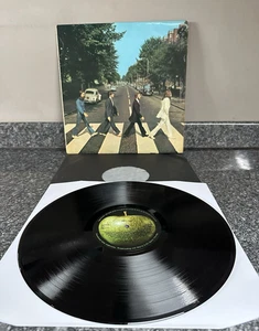 LP VINYL THE BEATLES ABBEY ROAD UK 1ST PRESS PCS 7088 MISALIGNED APPLE EX/EX- - Picture 1 of 10