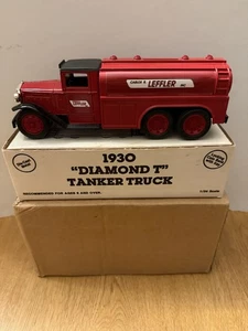 Carlos Leffler Ertl 1930 Diamond T Tanker Truck #9601  Die-Cast 1:25 Scale - Picture 1 of 3