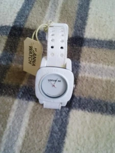 Brand New Converse White Ladies Watch With Canvas Strap - Picture 1 of 4