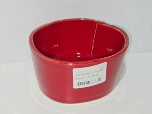 Vietri Lastra Red Lastra Condiment Bowl - Picture 1 of 6