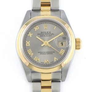 Reloj Rolex Datejust 26 mm 79163 serie Y oro amarillo acero inoxidable automático - Imagen 1 de 11