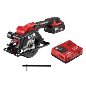Kit de sierra circular compacta Skil Pwr Core 20 inalámbrica 20 V 4-1/2 pulgadas SIN BATERÍA - Imagen 1 de 2