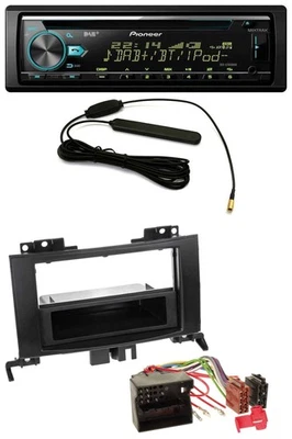 Pioneer CD MP3 AUX DAB USB Autoradio für Mercedes Sprinter ab 06 Rubbertouch - Bild 1 von 4