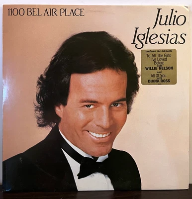 JULIO IGLESIAS - 1100 Bel Air Place (Holland Pressing)- 12" Vinyl Record LP - EX - Image 1 of 3