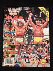 WWF WWE Magazine February 1991 Hulk Hogan Ultimate Warrior Mr Perfect W/ Sleeve - Picture 1 of 7