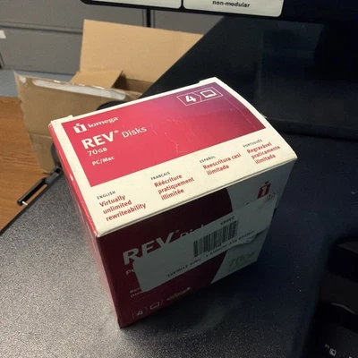 REV Disk 70GB Iomega Removable Hard Disks 4 PackPC/MAC - Image 1 of 4