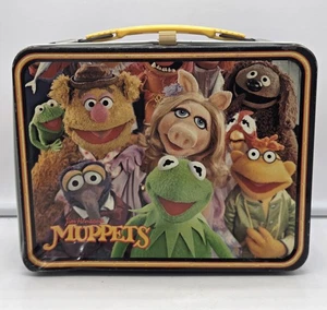 De colección 1979 Muppets: lonchera de metal - Fozzie Bear Kermit the Frog - sin termo - Imagen 1 de 10