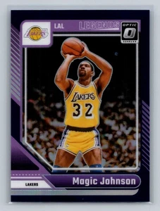 Magic Johnson 2024-25 Donruss Optic #239 Purple Los Angeles Lakers - Picture 1 of 2