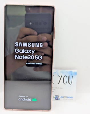 Samsung Galaxy Note20 5G 256GB Smartphone -Unlocked-Android Pristine Grade-A+++ - Image 1 of 4