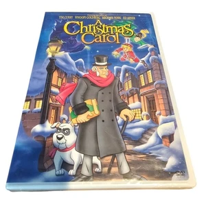 A Christmas Carol 1997 DVD Tim Curry Whoopi Goldberg Full Screen Animated NEW - Foto 1 di 3