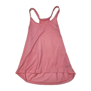 Under Armour HeatGear Pink Strappy Tank Top – Women’s Size Small – Loose Fit - Picture 1 of 7
