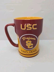 USC SC Trojans NCAA 12oz Varsity Relief Ceramic Coffee Mug Collegiate Licensed - Picture 1 of 7