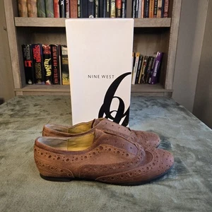 Nine West Neuwvita Damen-Loafer Schuhe, braun, Größe 8,5 M gebraucht, in einwandfreiem Zustand - Bild 1 von 12