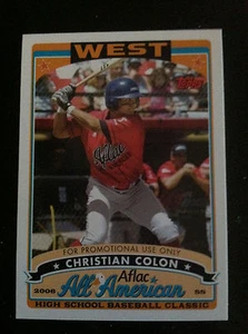 2006 TOPPS bowman AFLAC PROMO CHRISTIAN COLON QTY - Picture 1 of 1